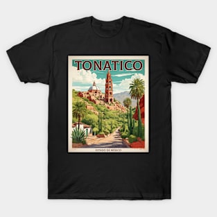 Tonatico Estado de Mexico Vintage Tourism Travel T-Shirt